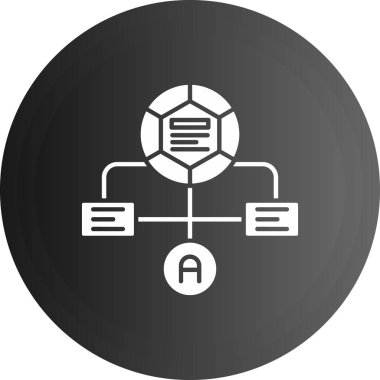 Vektör illüstrasyonu, simge ögesi biçimi