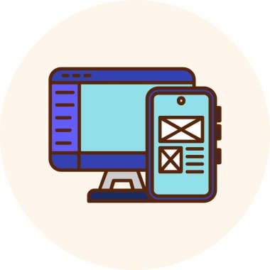 Cep telefonu postası. Web simgesi basit tasarım