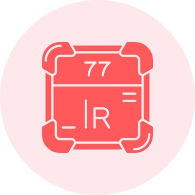 Modern bir simgenin vektör illüstrasyonu