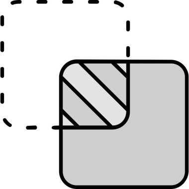 Kolayca değiştirilebilir veya düzenlediğiniz kredi kartı izole vektör simgesi