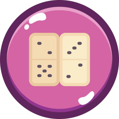 Oyun. Web simgesi basit illüstrasyon