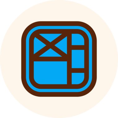 Gıda simgesinin vektör illüstrasyonu