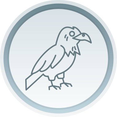 Modern simgenin vektör illüstrasyonu