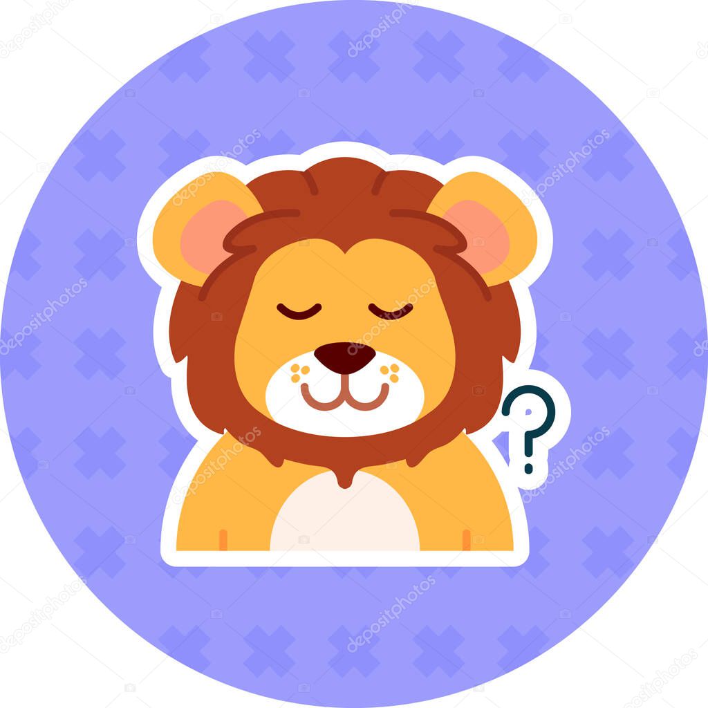 Animal lion lion icon