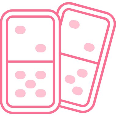 Çizgi film zarının vektör çizimi