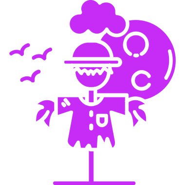 Beyaz arkaplan ve şapkalı bir kızın vektör çizimi