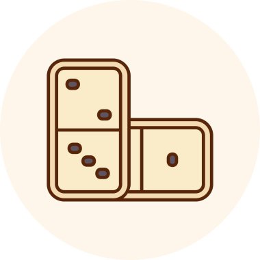 zar simgesi vektör illüstrasyonu