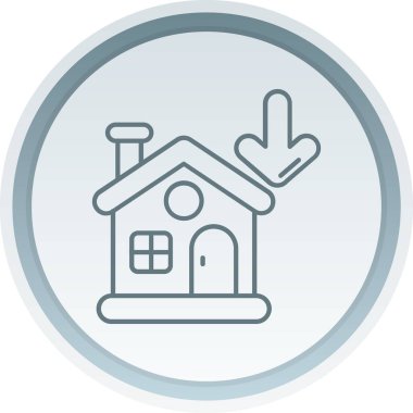 Ev. Web tasarımı modern resimleme