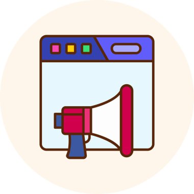 hoparlör vektör illüstrasyonu