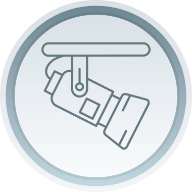 Gözetim ikonu. vektör illüstrasyonu