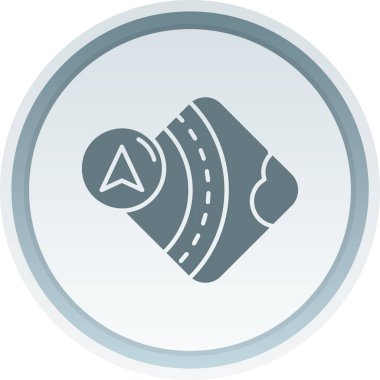 Modern oto tamir simgesinin vektör illüstrasyonu