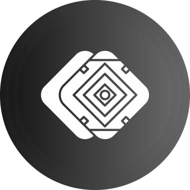 Modern b 'nin vektör illüstrasyonunda müziğin eksik simgesi