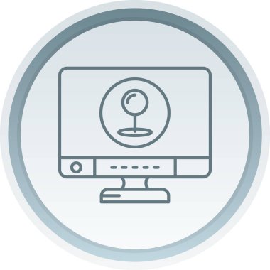 Web simgesi vektör illüstrasyonu