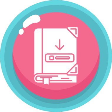 Veri. Web simgesi basit illüstrasyon