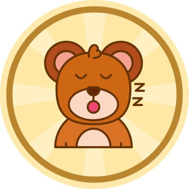 Tatlı uyuyan ayı çizgi filmi