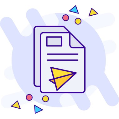 Web tasarım simgesi, vektör illüstrasyonu