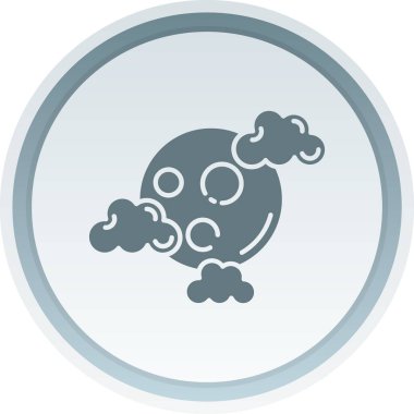 Bulut hesaplama simgesi vektörü.