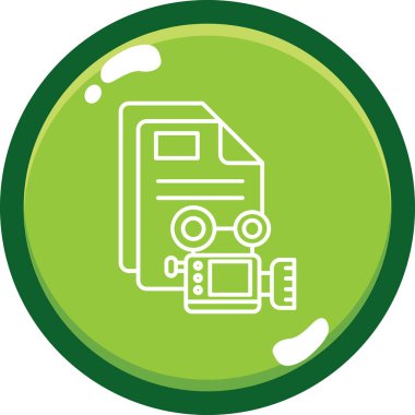 Bir dizinin vektör illüstrasyonu