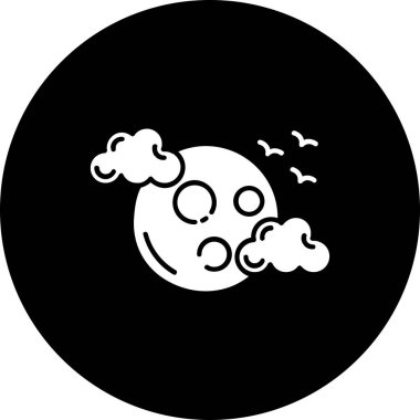 Modern b 'nin vektör illüstrasyonu uydunun ikonundan yoksun