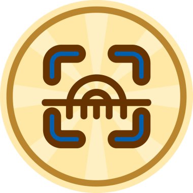 Bozuk para. Web simgesi basit illüstrasyon