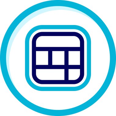 Bir b simgesinin vektör illüstrasyonu