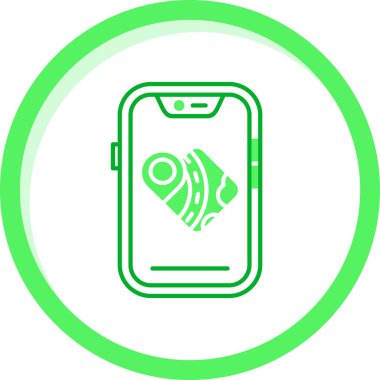 vektör akıllı telefon simgesi