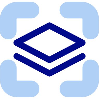 Ağ simgesi. Basit simge, sembolün çizimi