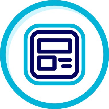 seo modern simgesinin vektör illüstrasyonu