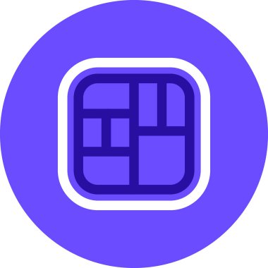 seo modern simgesinin vektör illüstrasyonu