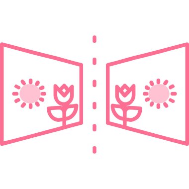 Çömlek simgesindeki Çizgi Tesisi beyaz arkaplanda izole edildi. Tencerede yetişen bir bitki. Saksı bitkisi işareti. Renkli taslak konsepti. Vektör.