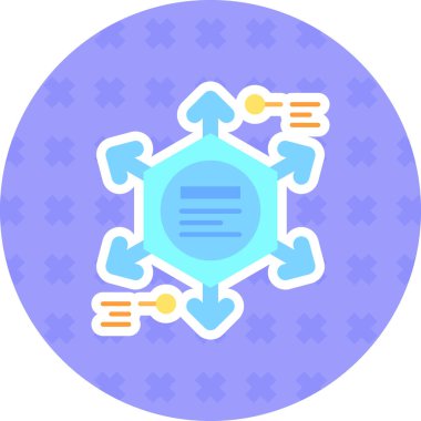 Genel İş Simgesi vektör illüstrasyonu