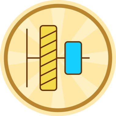 Modern b 'nin vektör illüstrasyonu eksik simgesi