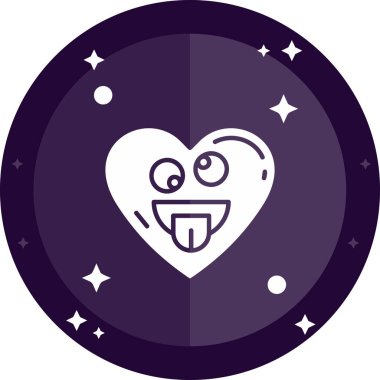 Sevgililer Günü 'n kutlu olsun. Beyaz arka planda illüstrasyon, vektör..