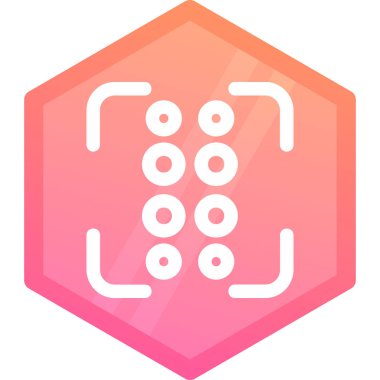 Modern b 'nin vektör illüstrasyonu eksik simgesi