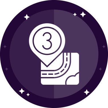 Bir b eksikliği simgesinin vektör çizimi