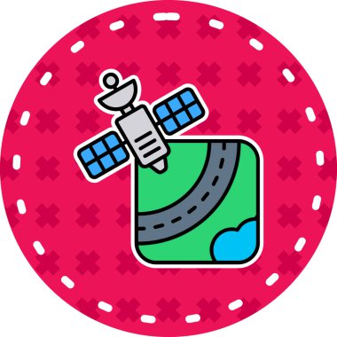 Çizgi film arabasının vektör çizimi