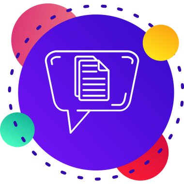 çizgi kağıt belge simgesi beyaz arkaplanda izole edildi. Yapılacaklar listesi olan kağıt belgeler. Yazı işi. Renkli taslak konsepti. vektör