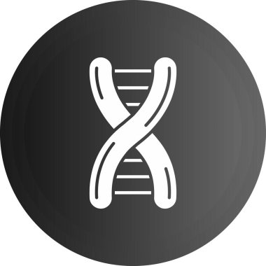 DNA simgesi vektör illüstrasyonu