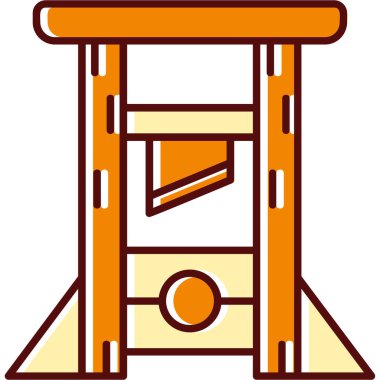 tahta merdiven vektör simgesi