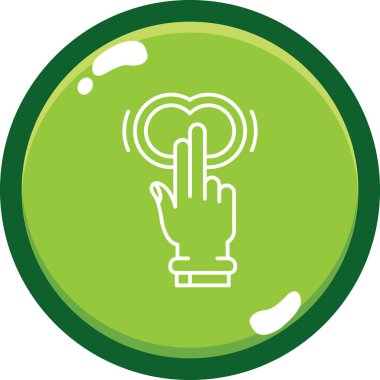 Gıda simgesinin vektör illüstrasyonu