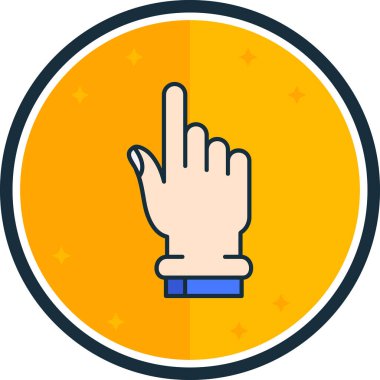 parmak hareketi simgesi