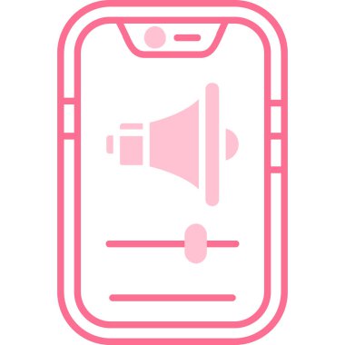 cep telefonu ikonu vektör illüstrasyonu