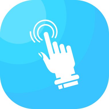 vektör dokunmatik simge çizimi