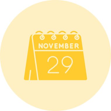 Kasım 'ın 30. günü tek bir ay takviminde