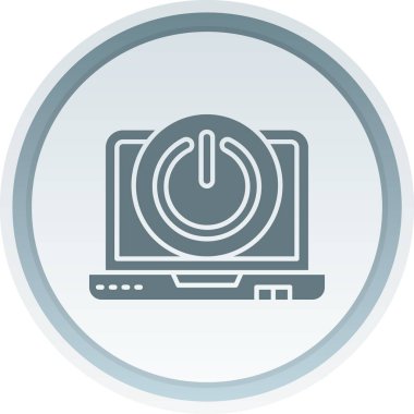 vektör güç simgesi çizimi