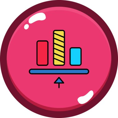 seo modern simgesinin vektör illüstrasyonu