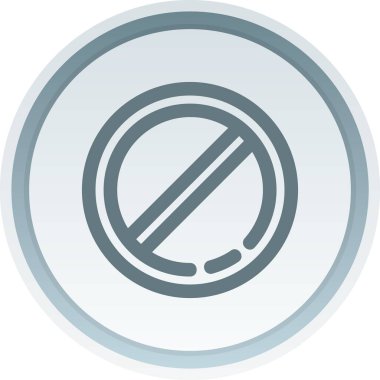 yasak vektör simgesi yok