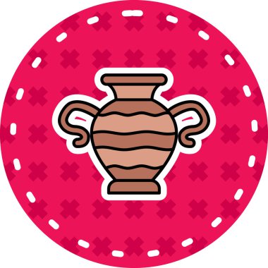 Bir fincan kahvenin vektör çizimi