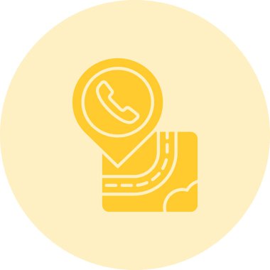 telefon simgesi vektör illüstrasyonu