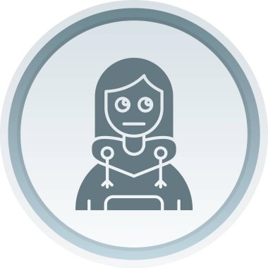 İnsan simgesinin vektör illüstrasyonu